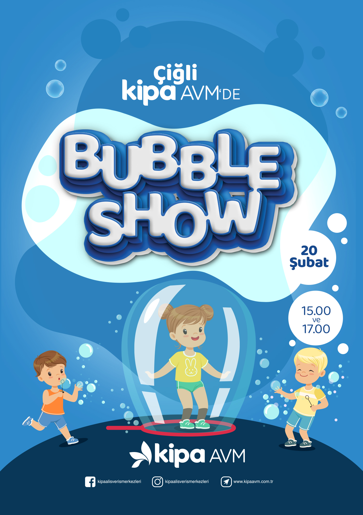 Çiğli Kipa AVM'de Bubble Show!
