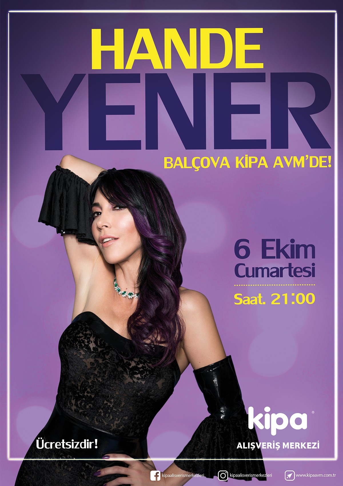 Hande Yener Balçova Kipa AVM’de!