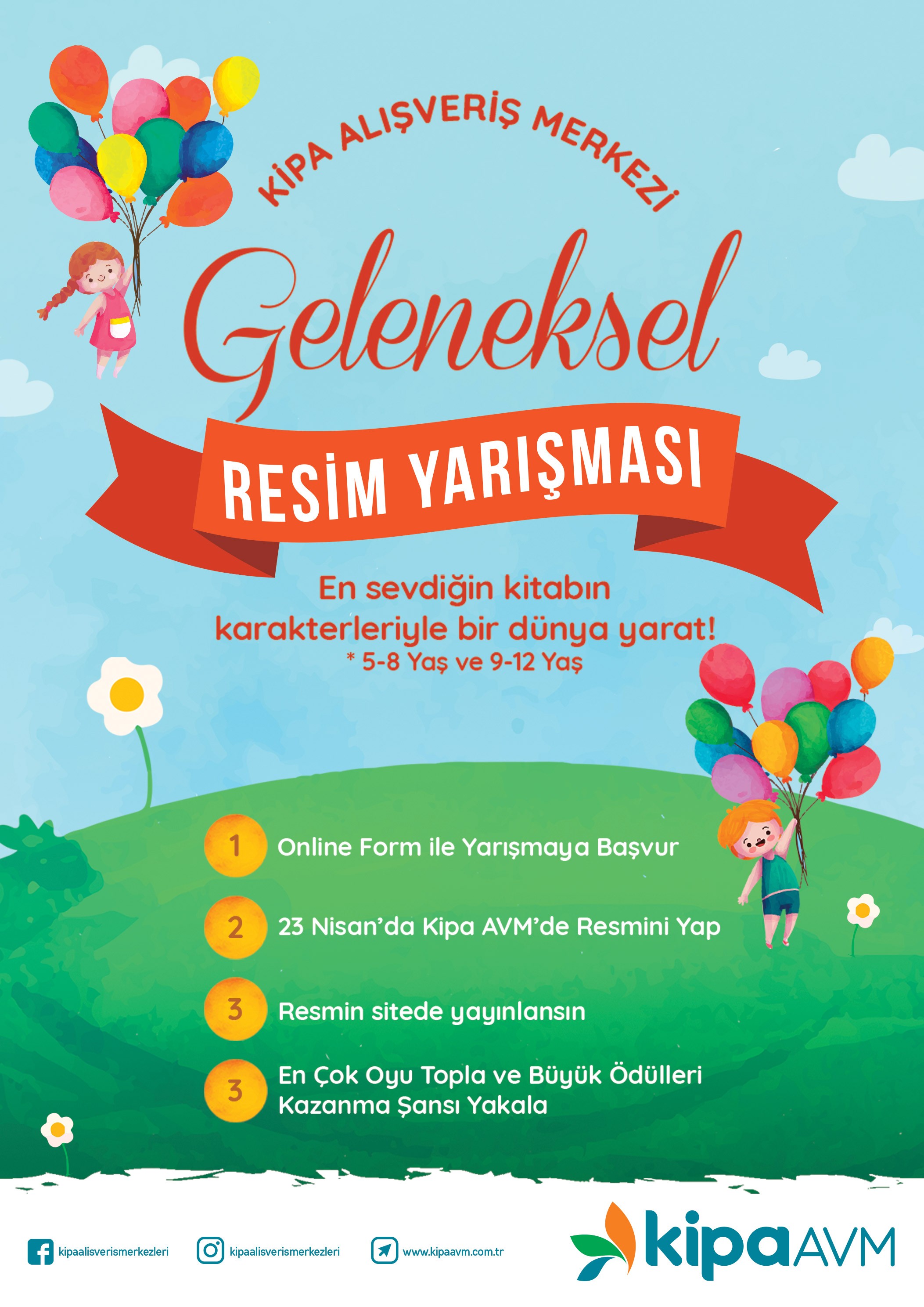 Geleneksel Kipa AVM Resim Yarışması!