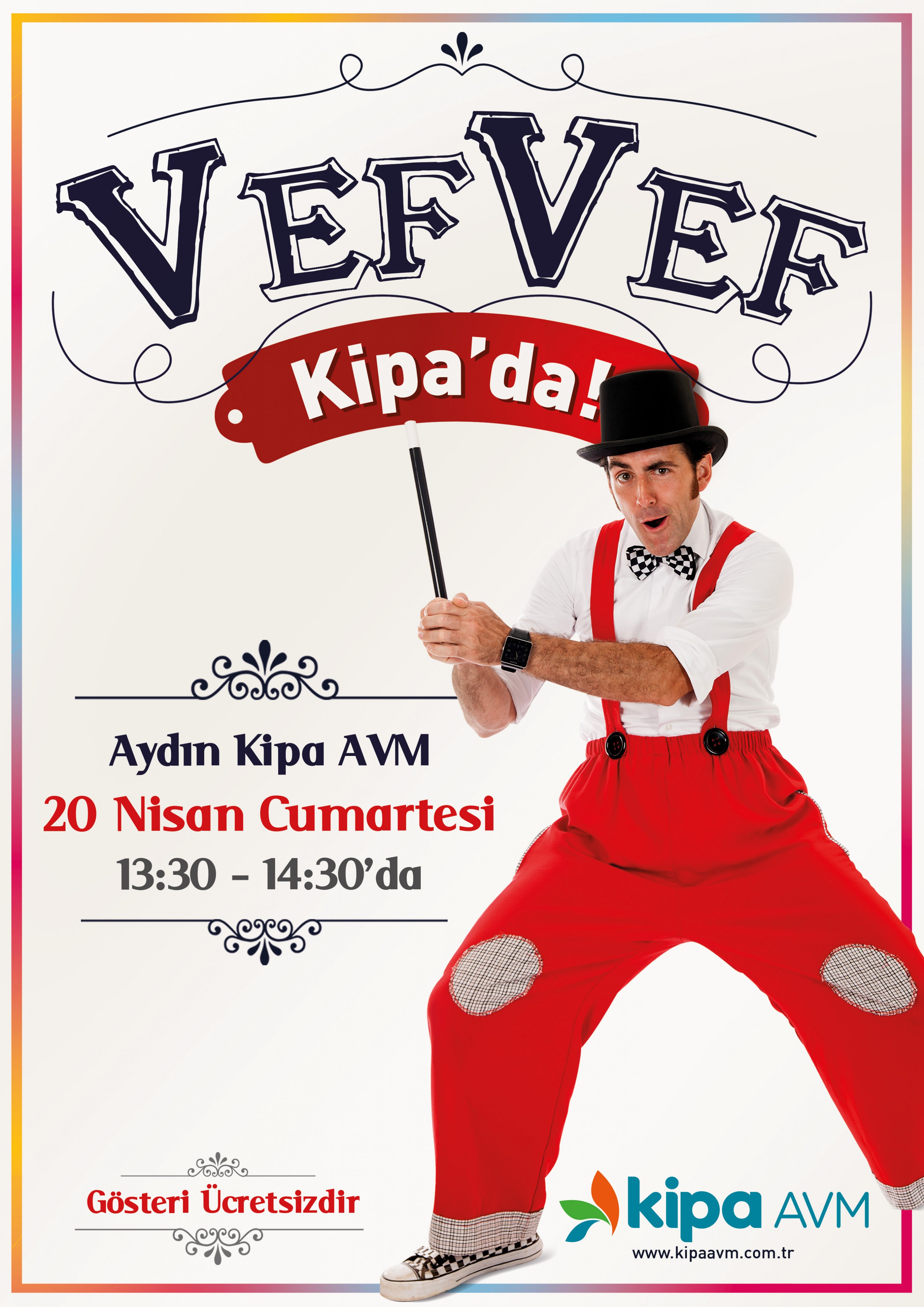 VEFVEF Aydın Kipa AVM’de!