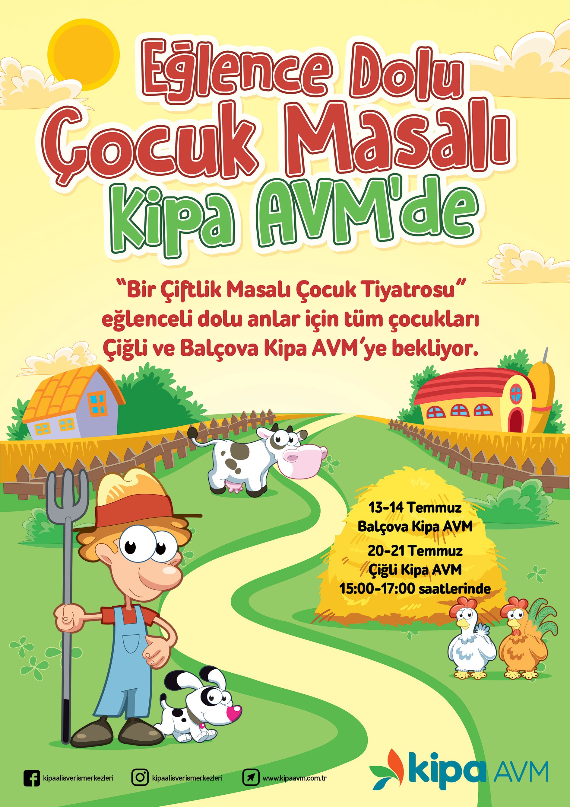 Eğlence Dolu Çocuk Masalı Kipa AVM’de!