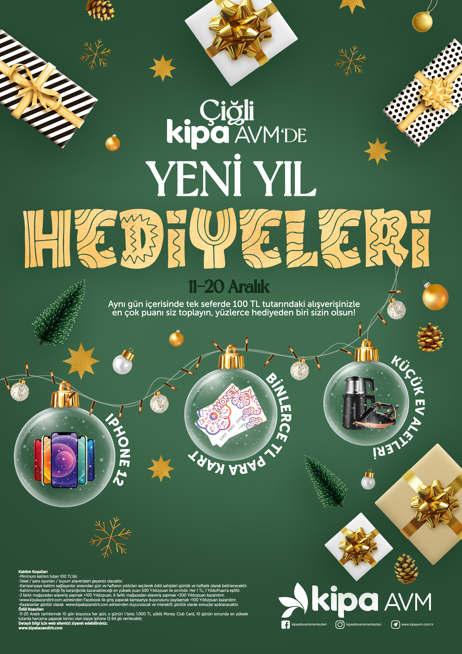 Çiğli Kipa AVM'de Yeni Yıl Hediyeleri!
