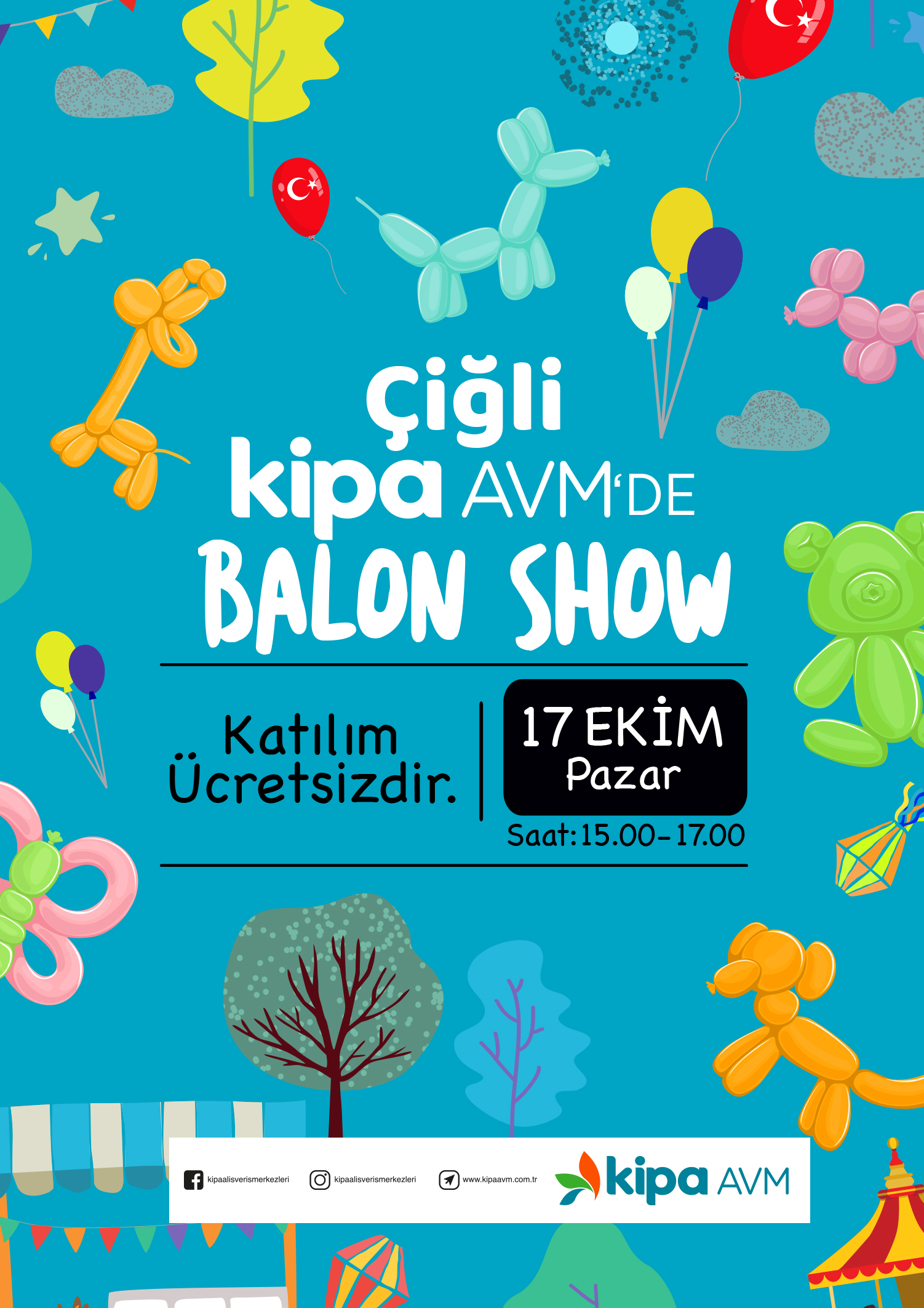 Çiğli Kipa AVM'de Balon Show!
