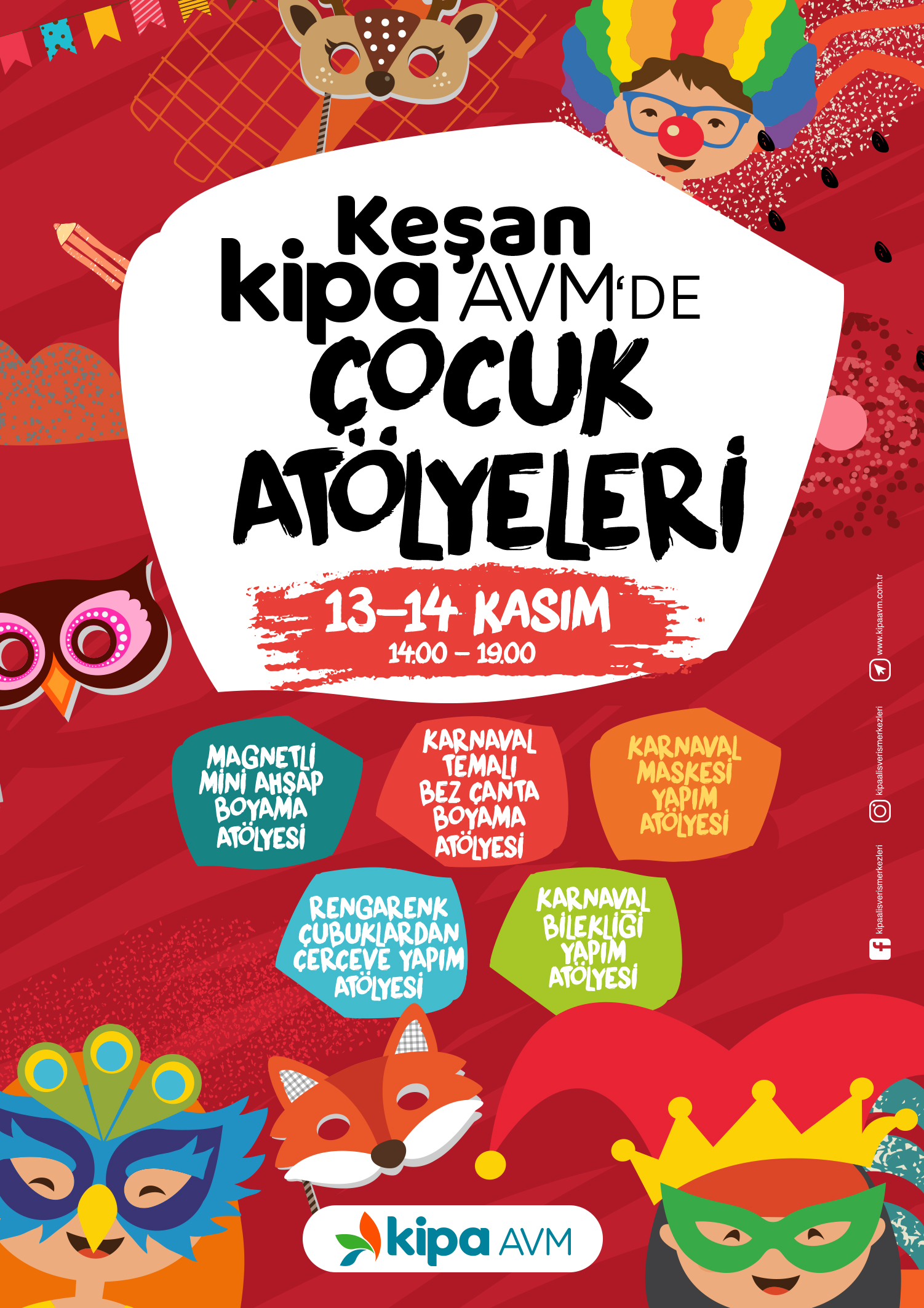 Keşan Kipa AVM'de Çocuk Atölyeleri!
