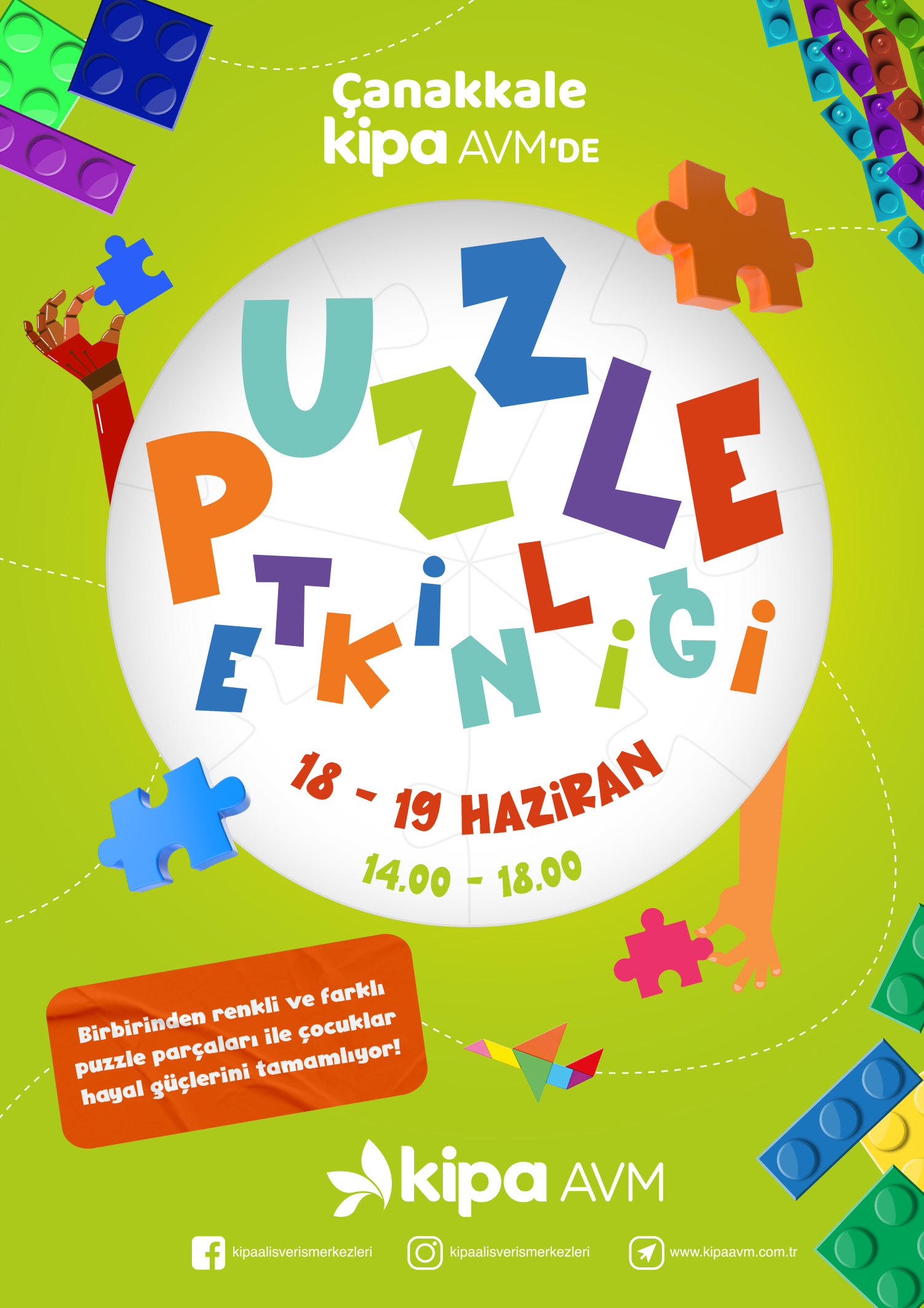 Çanakkale Kipa AVM'de Puzzle Etkinliği!