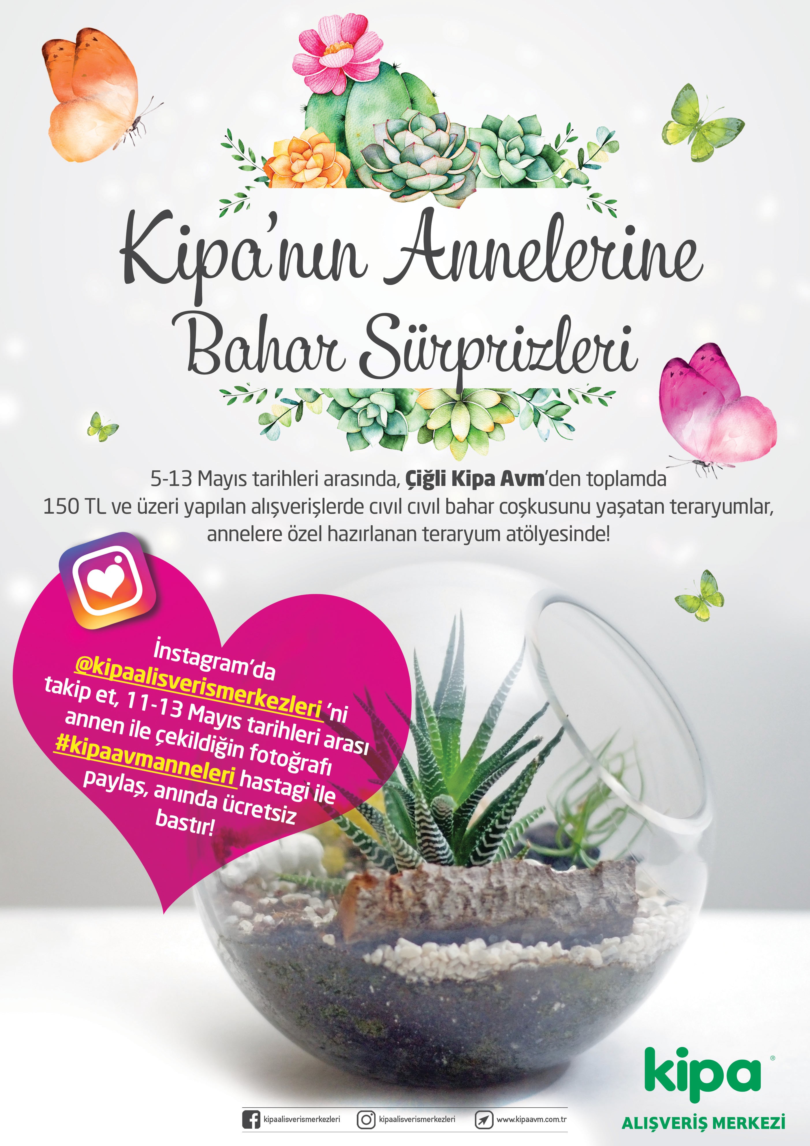 KİPA'NIN ANNELERİNE BAHAR SÜPRİZLERİ