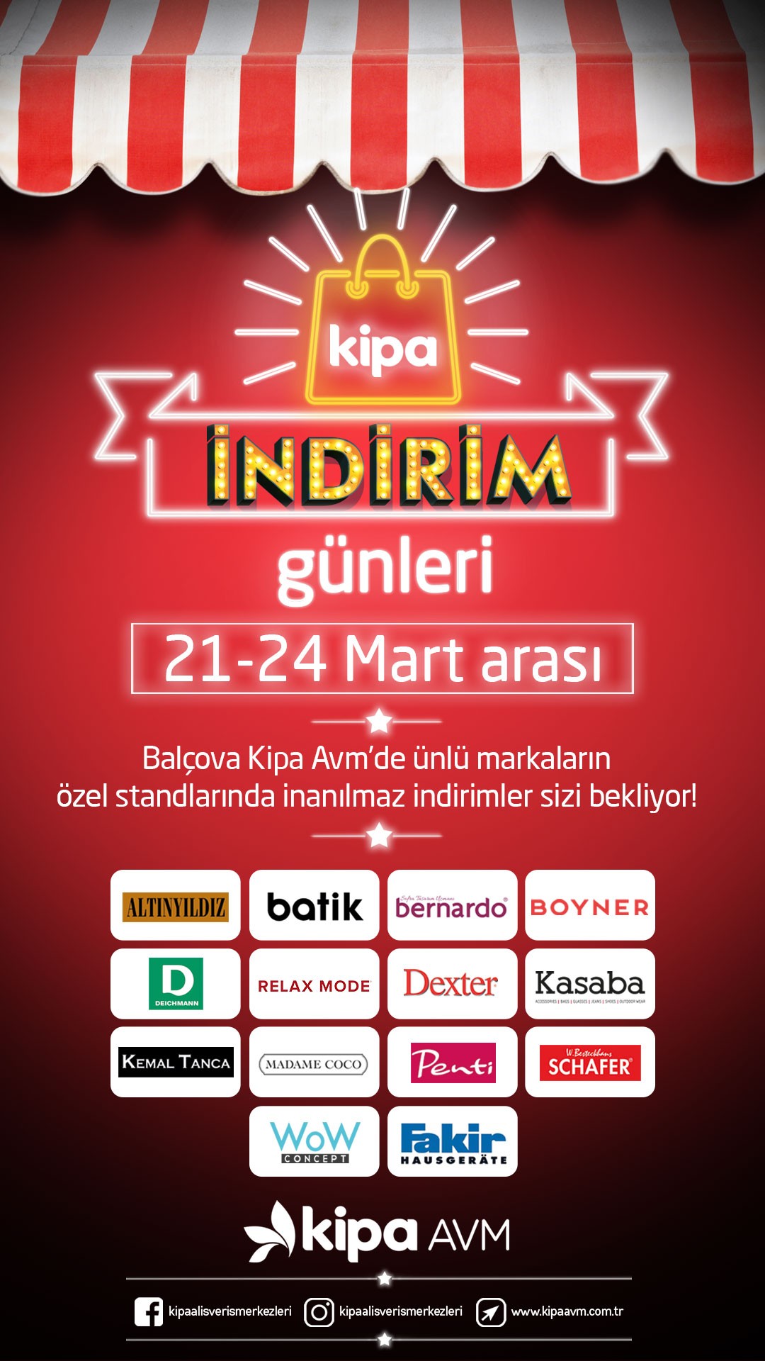 Balçova Kipa AVM'de İndirim Günler Başlıyor!