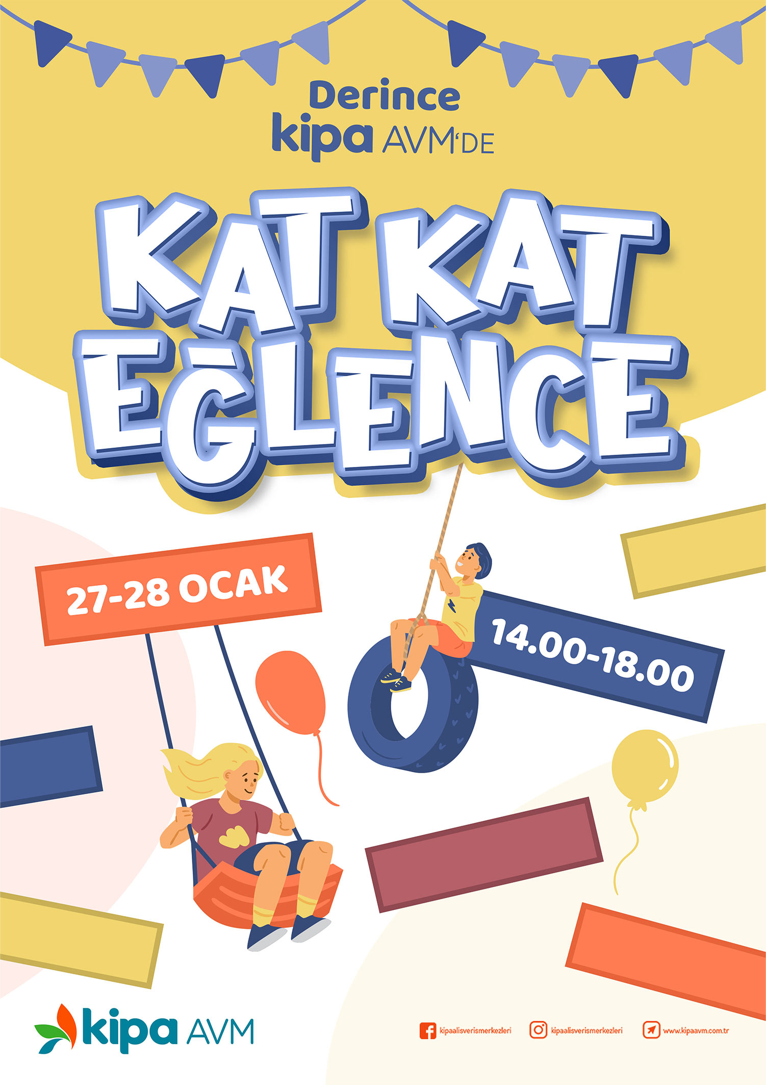 Derince Kipa AVM'de Kat Kat Eğlence Etkinliği!