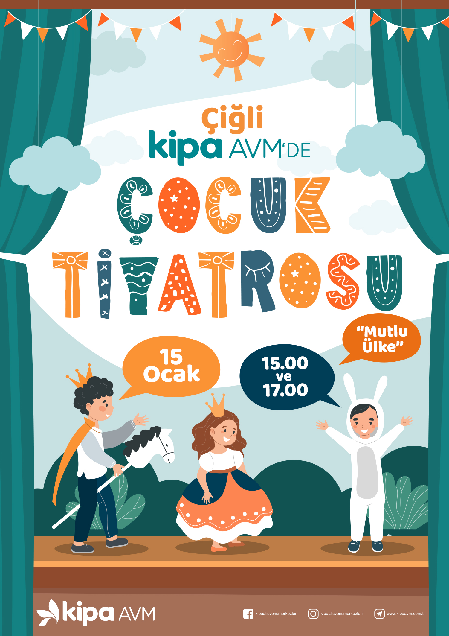 Çiğli Kipa AVM'de Çocuk Tiyatrosu!
