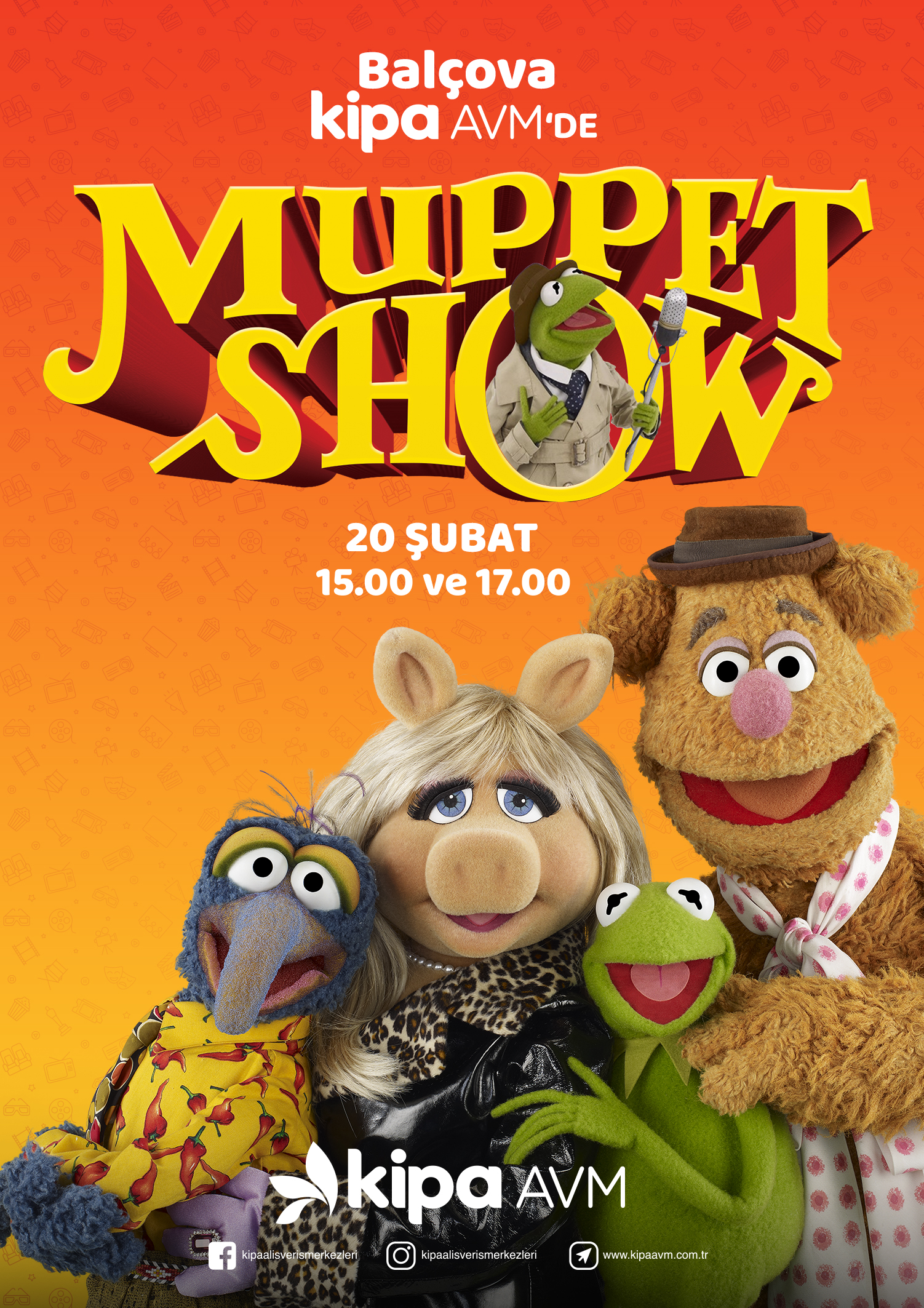 Balçova Kipa AVM'de Muppet Show!
