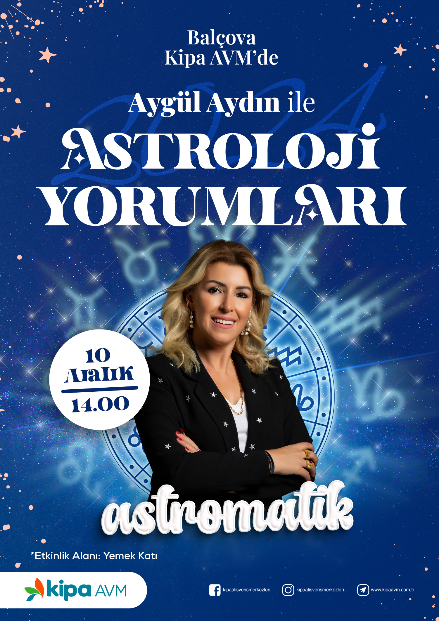 Balçova Kipa AVM'de Aygül Aydın ile Astroloji Yorumları!