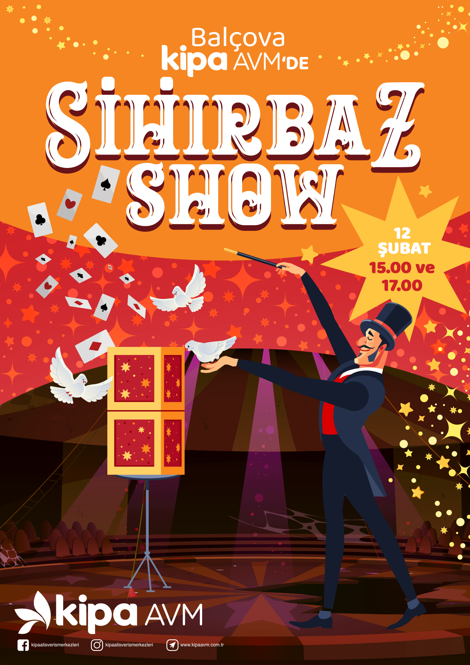 Balçova Kipa AVM'de Sihirbaz Show!
