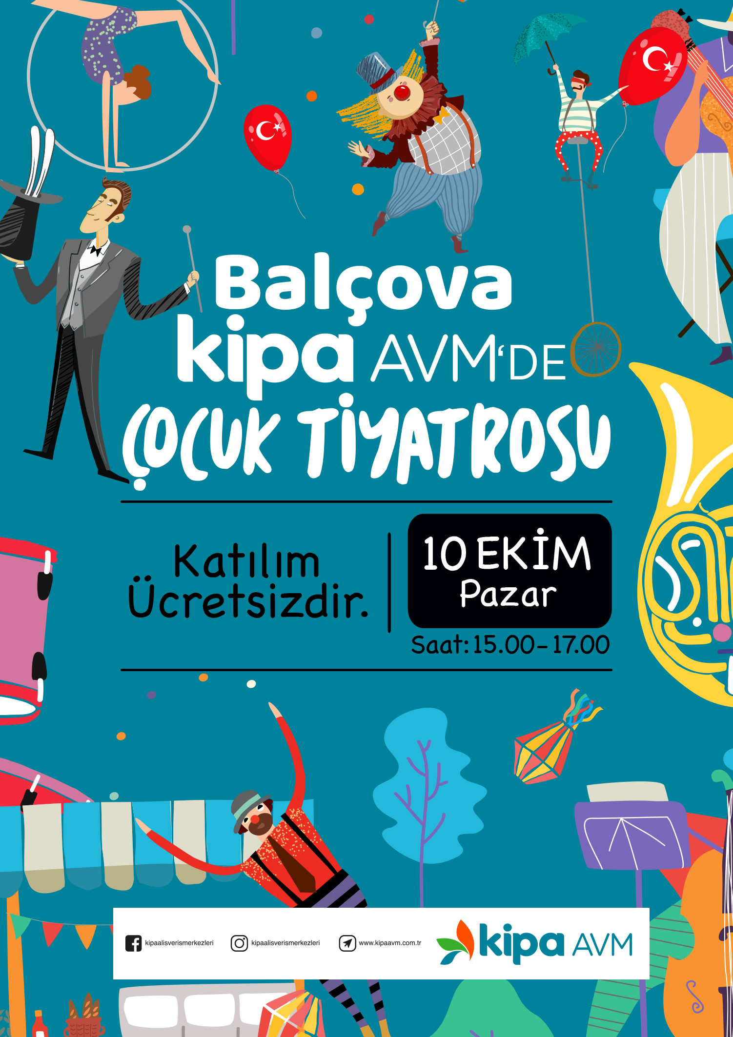 Balçova Kipa AVM'de Çocuk Tiyatrosu!
