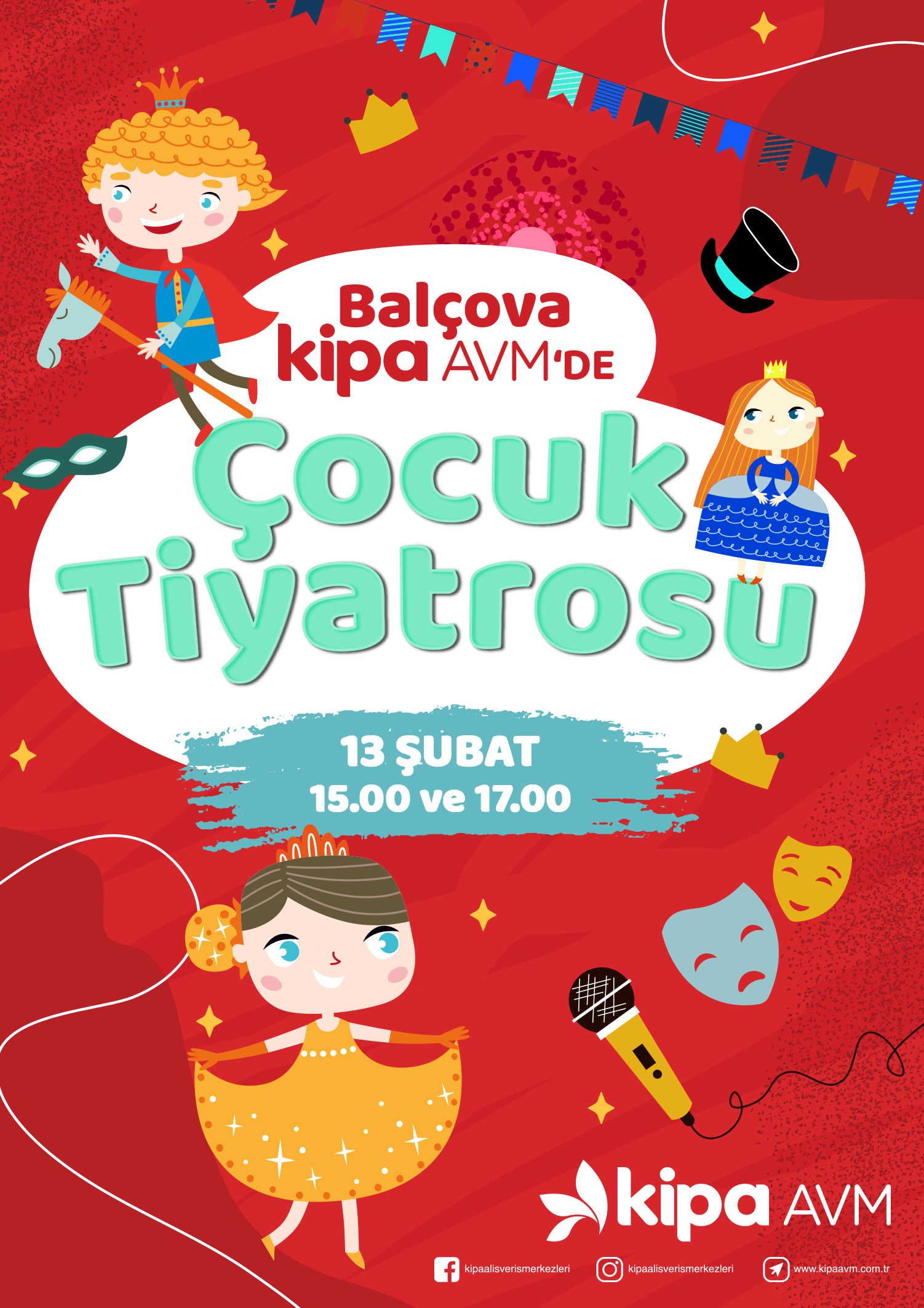 Balçova Kipa AVM'de Çocuk Tiyatrosu!
