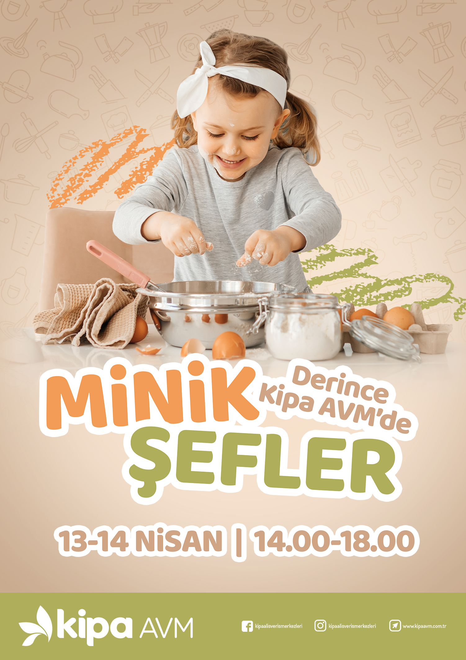 Derince Kipa AVM'de Minik Şefler Etkinliği!