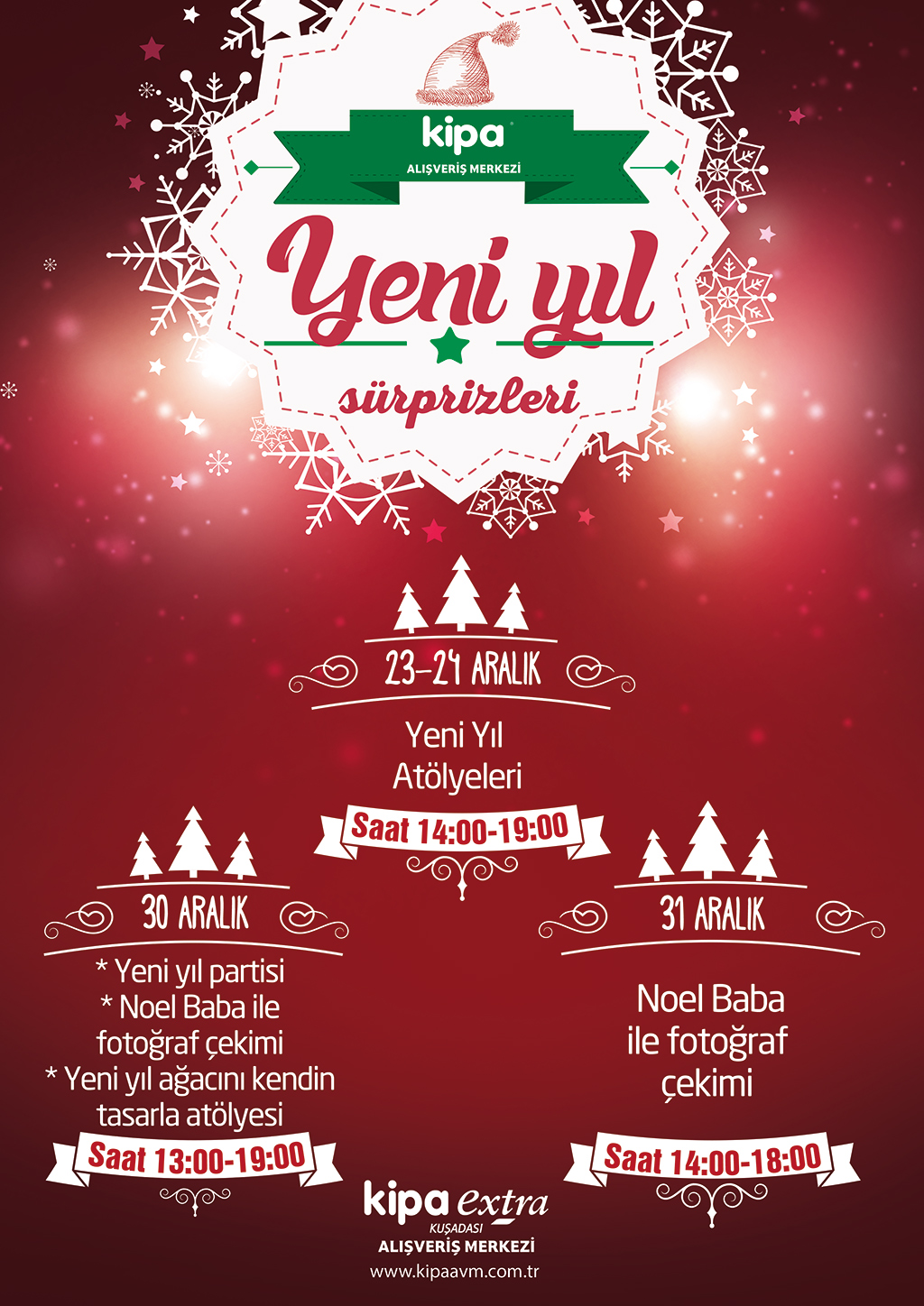 Yeni yıl Sürprizleri Kuşadası Kipa AVM’de!