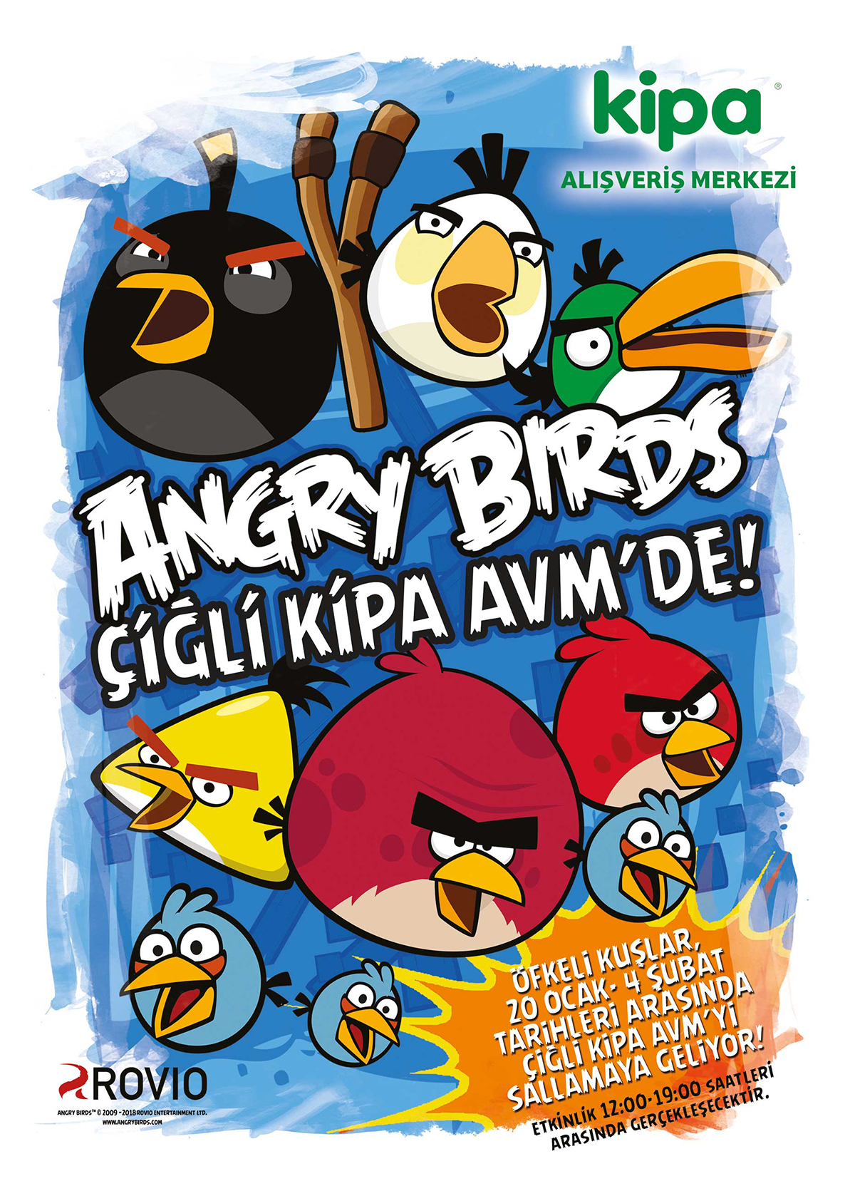 Angry Birds Çiğli Kipa AVM’de!