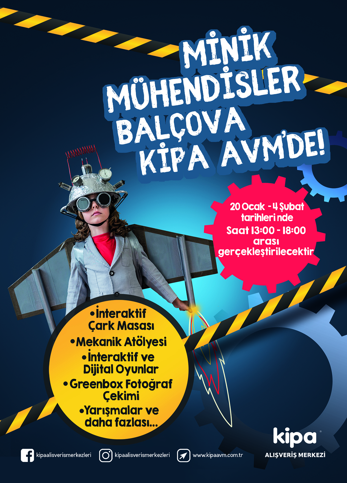 Minik Mühendisler Balçova Kipa AVM’de!