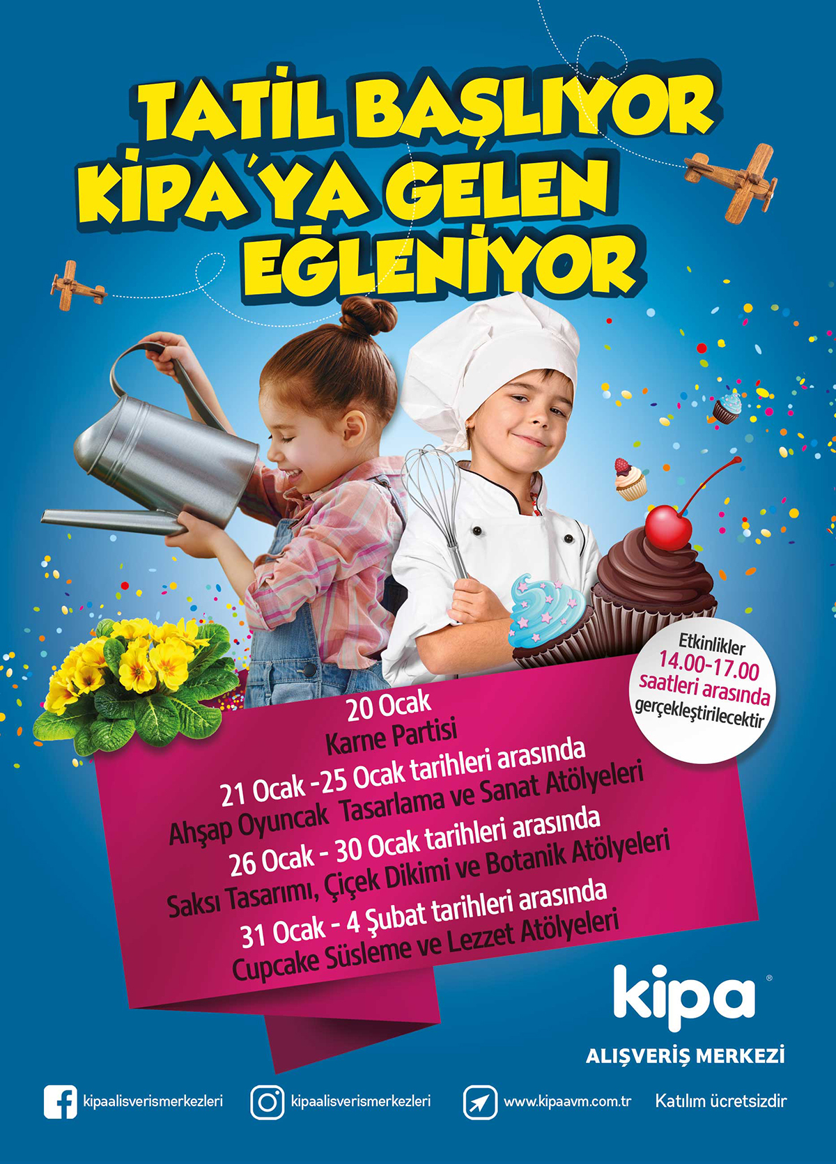 Tatil Başlıyor, Kipa AVM’ye Gelen Eğleniyor!